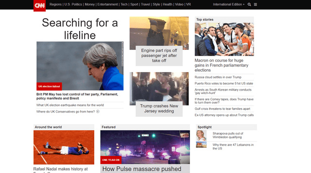 HTML | CNN Clone